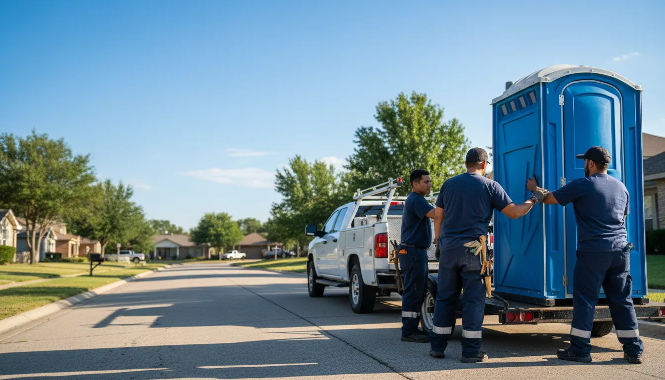 Portable Toilet Rental in Grady, AR near me